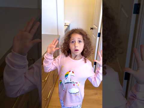 Rhia learns safety rules around the house