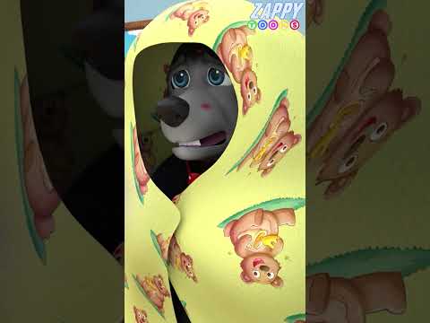 Aaj Mangalwar Hai 🐒 | बंदर को बुखार है! 🤒💉 | Hindi Rhymes #shorts