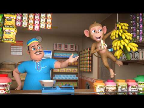 Lala Ji Ne Kholi Dukan 🏪 | दुकान में हुई चोरी! 😱 | Hindi Rhymes - ZappyToons