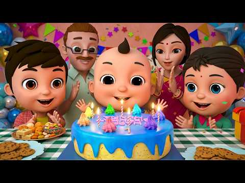 मुन्ने का है बर्थडे आज 🎂 | Birthday Song for Kids | Hindi Rhymes - ZappyToons