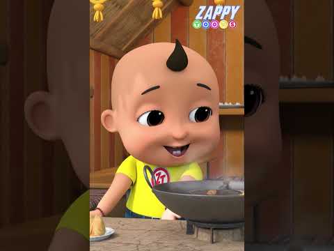Bandar Mama | गरम समोसे खाने चले! 😋 | Hindi Rhymes #shorts
