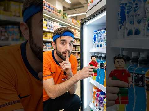 I Hid Mini Football Items In A Supermarket