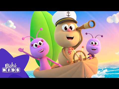 El Barco Chiquitito ⛵ ¡Por Fin Pudo Navegar! | Bichikids