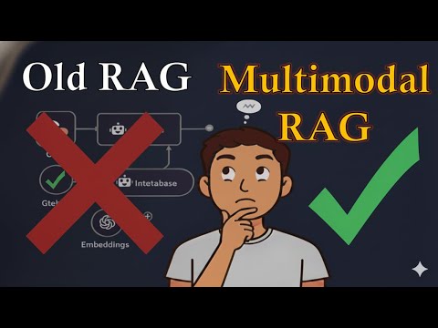 1- ليه الــ Multimodal RAG هو مستقبل الذكاء الاصطناعي؟! 🔥