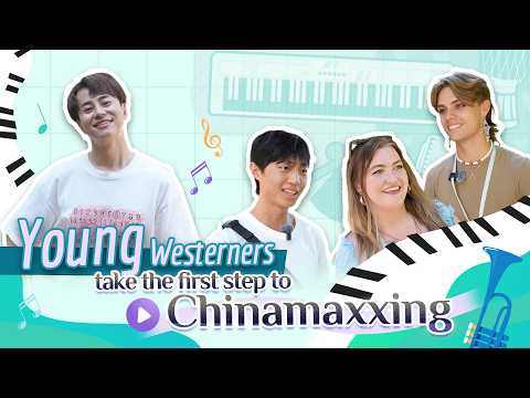 Young Westerners take the first step to Chinamaxxing