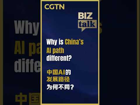 Why is China's AI path different?