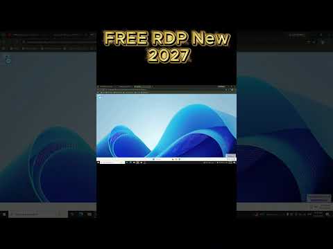 FREE RDP 2027 Apponfly #shorts #rdp #freerdp