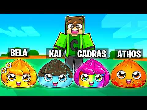 TRANSFORMEI meus AMIGOS em DUMPLING SQUISHY no Minecraft!