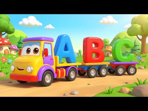 ABC Truck | A is for Ant, B is for Banana | Alphabet Song for Kids | SH kids