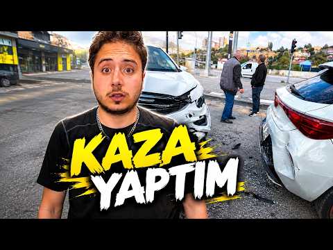 ARABAYLA KAZA YAPTIM !! AİLEMİN TEPKİSİ