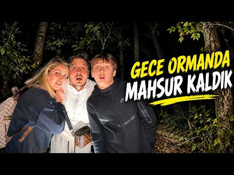GECE ORMANDA MAHSUR KALDIK !! GİZEMLİ UYGULAMA AÇTIK