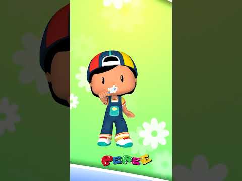 Pepee - Dişlerimizi Fırçalayalım #shorts #öğrenme