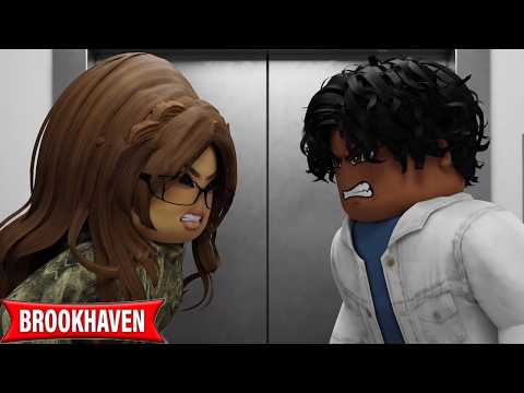 I GOT TRAPPED IN AN ELEVATOR WITH MY WORST ENEMY…!!! (Brookhaven Movie)