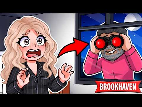 MY CREEPY NEIGHBOR WAS STALKING ME FOR YEARS…!!! (Brookhaven Movie)