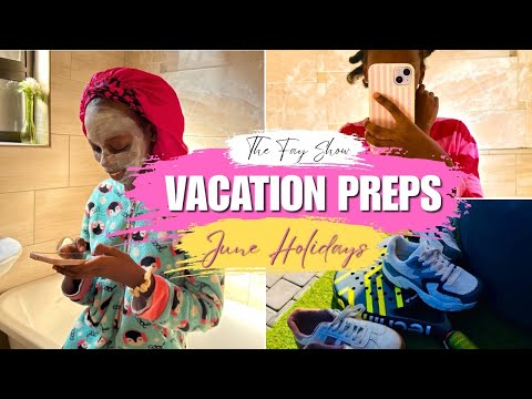VACATION PREP VLOG 🌴✨ Getting Vacation Ready! Hair, Skincare, Packing & More!