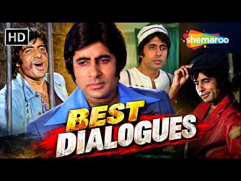 Iconic dialogues from Amitabh Bachchan films that people still remember by heart