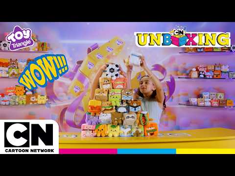 @ToyTriangleToys Unboxing | سكويربالز | كرتون نتورك #Ad