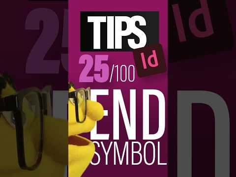 Viñetas de cierre automáticas en InDesign #tutorial #adobe