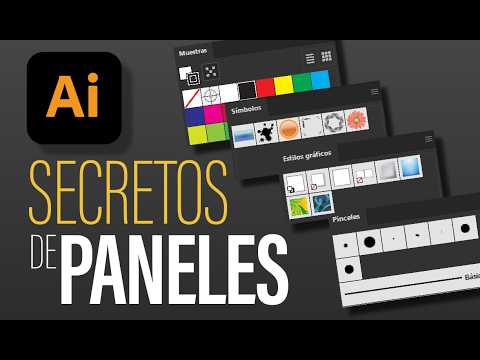 ¡Ahorra horas en Illustrator! 4 paneles que necesitas usar