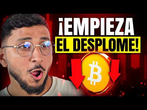 Empieza el Desplome en BITCOIN y las Altcoins