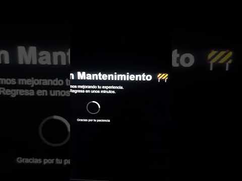 La página se encuentra en mantenimiento en este momento.
