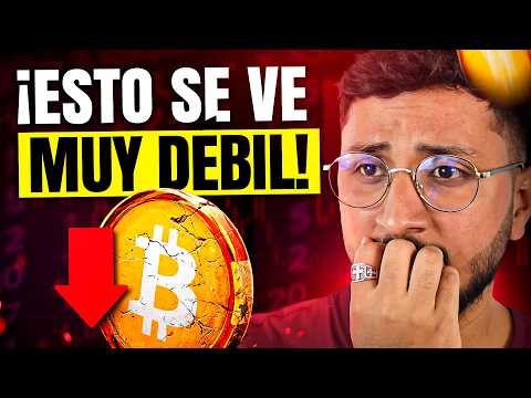 BITCOIN Demuestra Gran Debilidad... No Pinta Bien