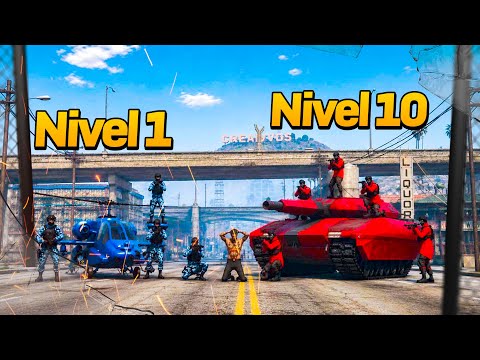 Usamos Un Sniper Calibre 50 Para Evadir 10 Niveles De Busqueda