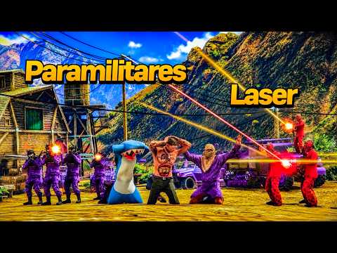 Reclutamos Un Grupo Paramilitar Para Enfrentar A Un Laser Asiatico