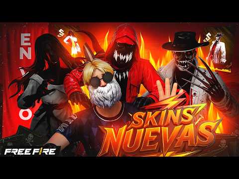 JUGANDO CON PERSONAS DEL MUNDO CON LAS NUEVAS SKIN DE FREE FIRE