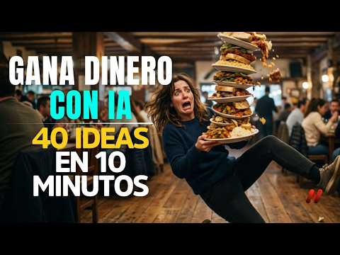 40 Negocios con IA que SÍ Dan Dinero (Empieza Sin Saber Programar)