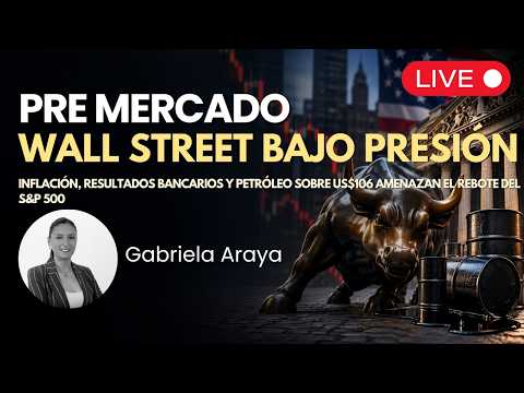 Wall Street bajo presión: inflación y mas - Apertura del Mercado Inversiones y Trading