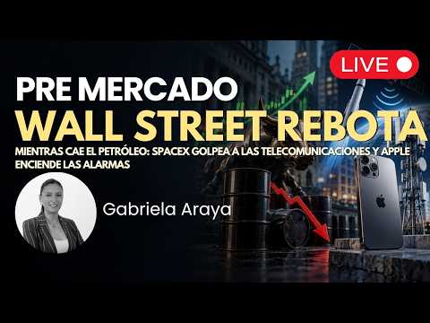 Wall Street rebota mientras cae el petróleo - Apertura del Mercado Inversiones y Trading