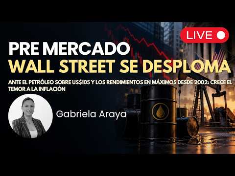 Wall Street se desploma ante el petróleo - Apertura del Mercado Inversiones y Trading