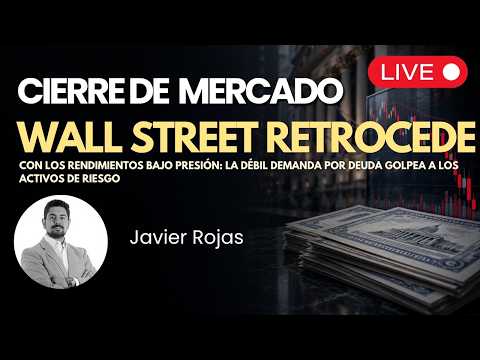 Wall Street retrocede  | Cierre de Mercado | Inversiones y Trading