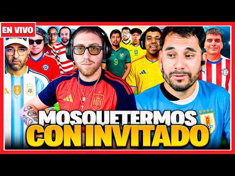 DEBATE MOSQUETERMOS CON INVITADOS. FABRI LOS VA A DOMAR POR EL GOL DE RONALD ARAUJO
