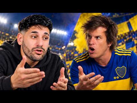 Debate con argentino termo hincha de BOCA. Habla el DT de Uruguay Forlán