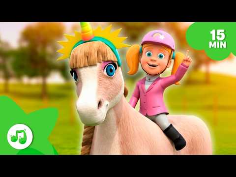 Percherón y Margarita 🐴 Juega con los Caballos de La Granja de Zenón