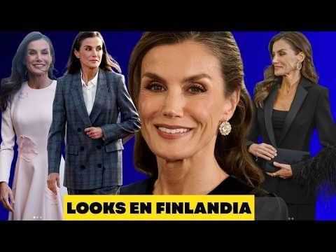 Ana Canaan:Looks de Letizia en Ceuta y Melilla.VESTIDA DE MORTICIA Addams y con trajes ZARA.