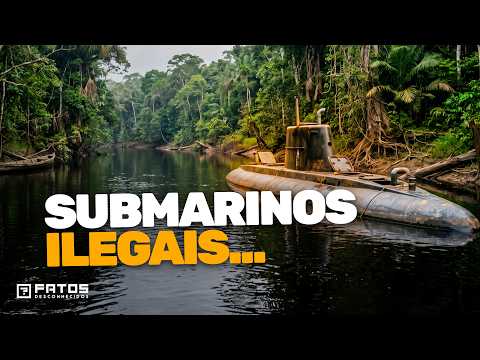 Como os Cartéis constroem Submarinos quase Invisíveis