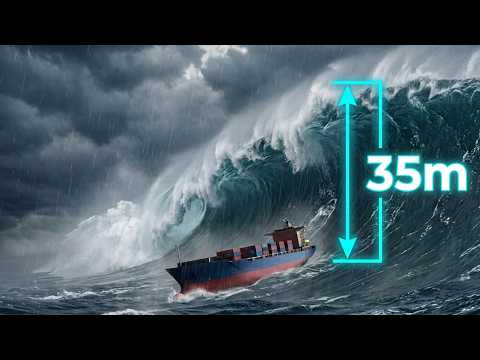 Satélites acabaram de detectar ondas de 35 metros atravessando oceanos inteiros