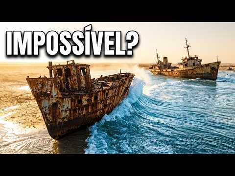 Um deserto na Ásia está se transformando em um mar