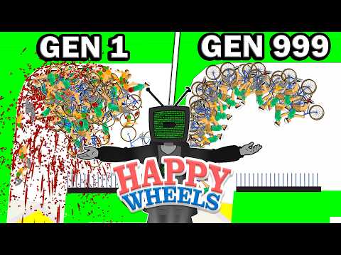 A.I. Learns To Play HAPPY WHEELS