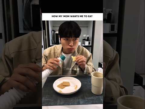 How my mom wants me to eat...😌|| #shorts #trending #viral #bts #fpy #relatable #edit