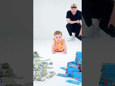 Would A Baby Choose $10,000 or Feastables?