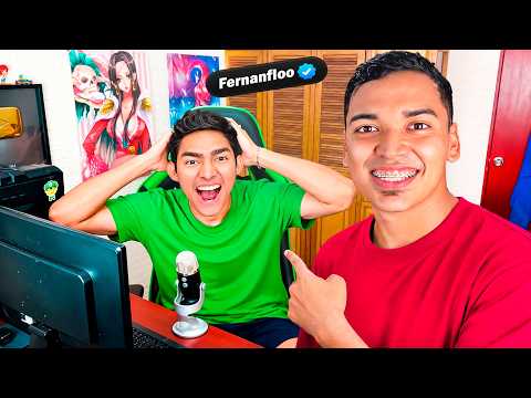 ASI REACCIONO FERNANFLOO a su HABITACION RECREADA  @Fernanfloo 