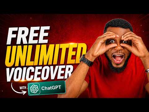 ChatGPT Can Generate FREE Unlimited Voiceovers? (Here's How)