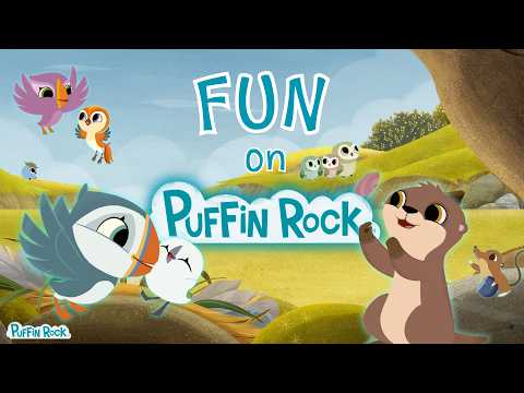 Fun On Puffin Rock ⛰️🎉 | Gentle Compilation