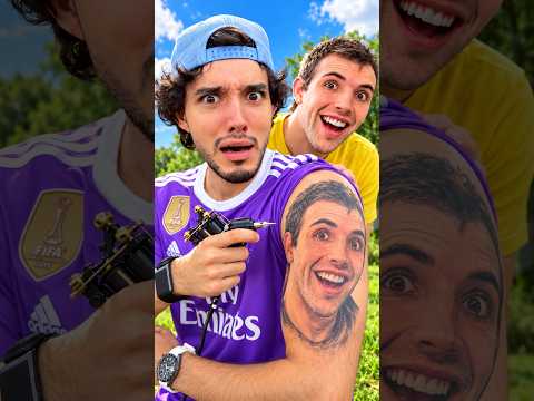 ME TATUE YOUTUBERS😱