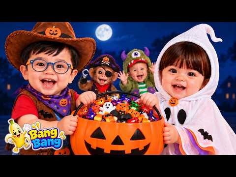 Halloween Songs Compilation | Trick or Treat, Costumes & Candy Fun | Bang Bang Monkey