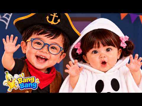 Trick or Treat Halloween Song | Spooky Costumes & Candy Songs | Bang Bang Monkey